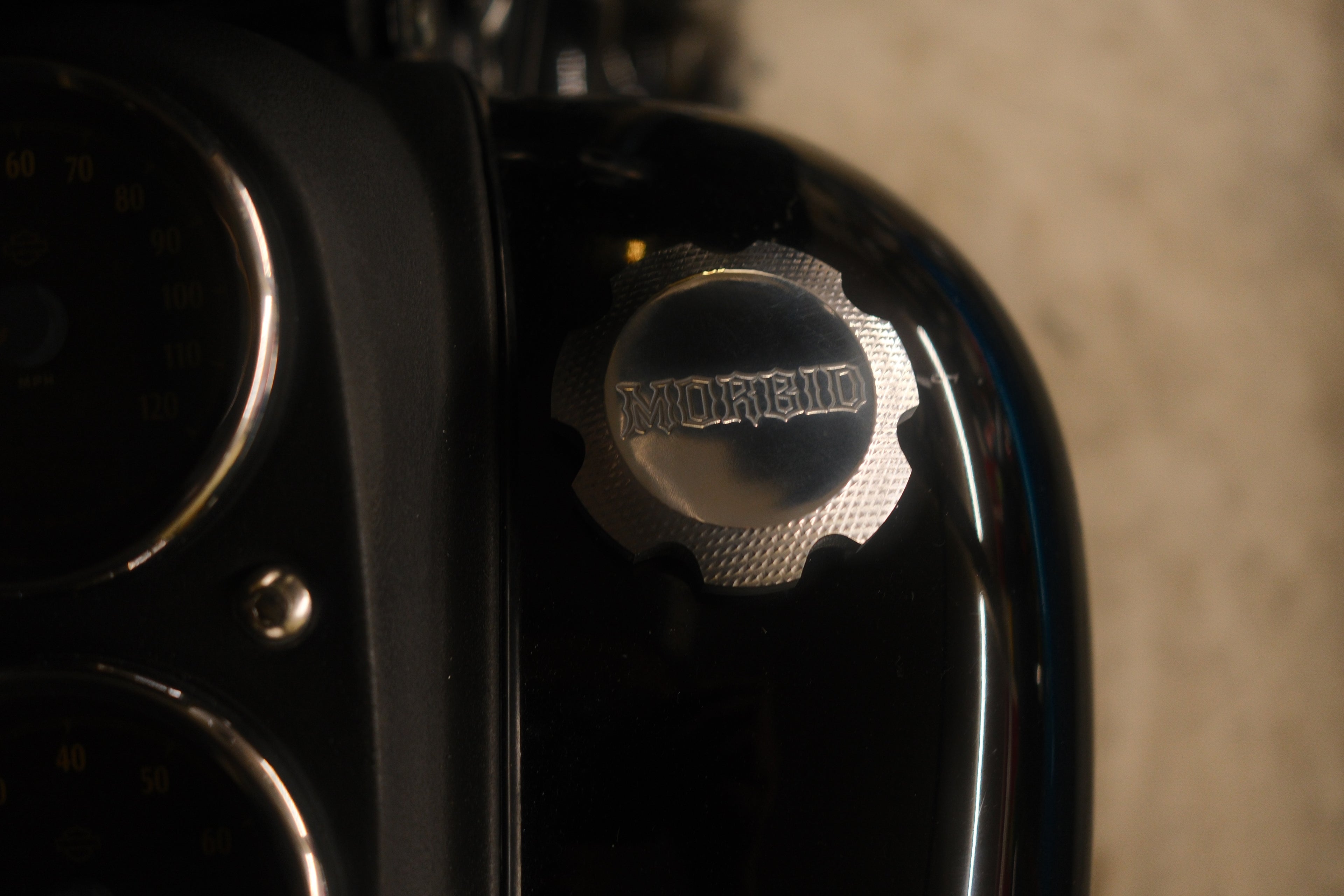Morbid Logo Gas Cap